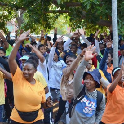 Supporting Gaborone SSS walk - with the First Lady (14)